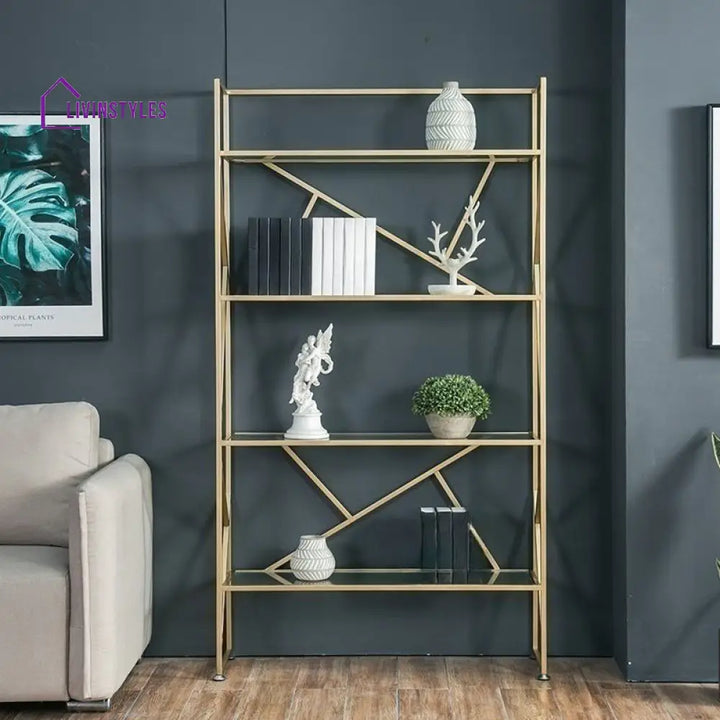 Bogdan Stainless Steel Bookshelves