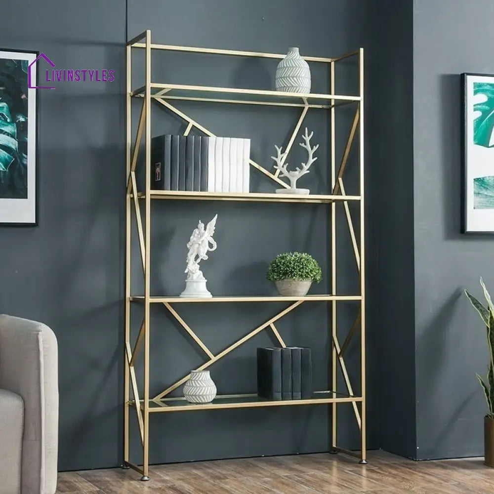 Bogdan Stainless Steel Bookshelves