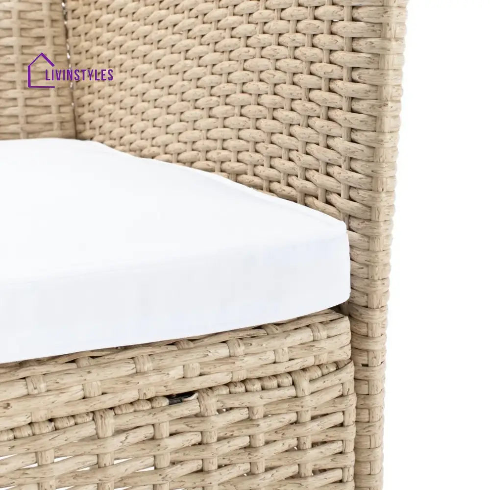 Bongiwe 9-Piece Outdoor Rattan Wicker Dinning Table Set - Dining Set