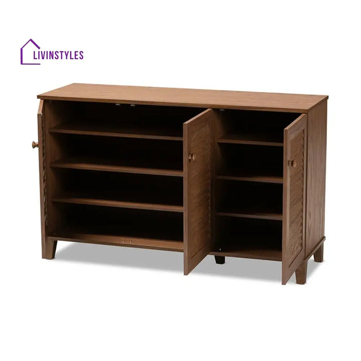 Boris Solid Wood Shoe Rack