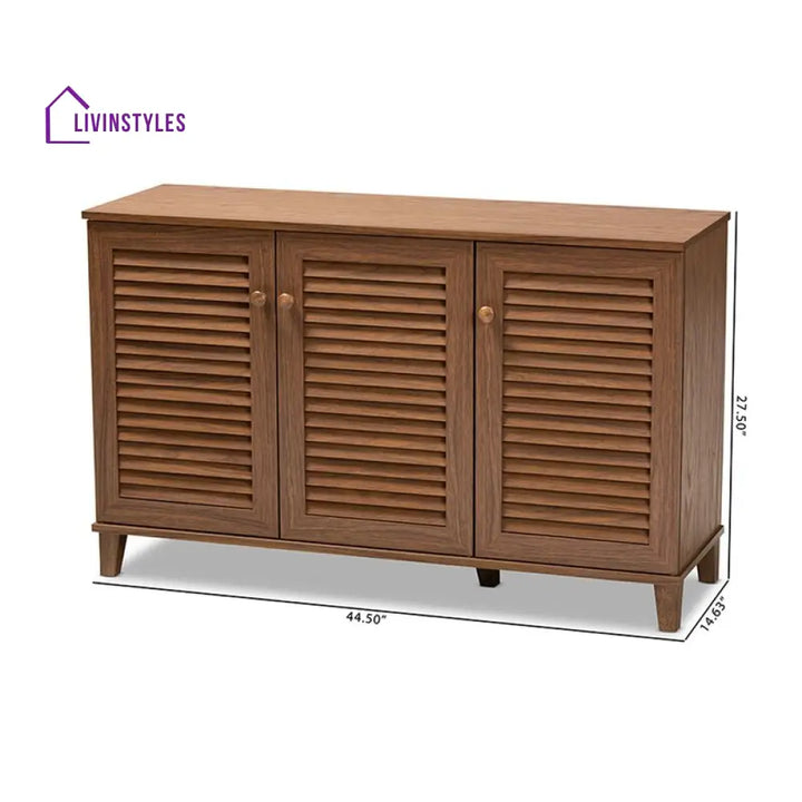 Boris Solid Wood Shoe Rack