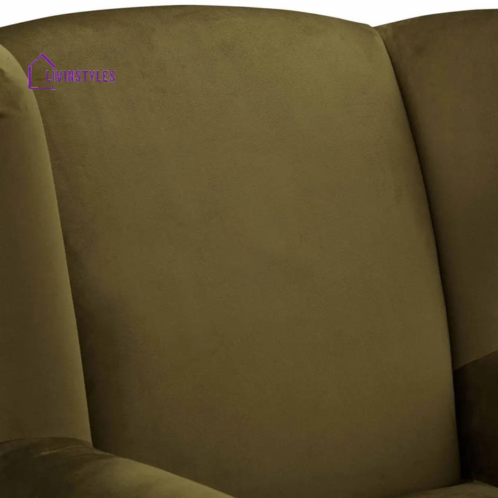 Brenda Armchair - Rich Green Sofas