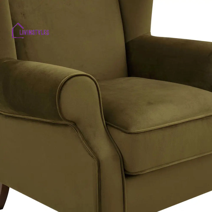 Brenda Armchair - Rich Green Sofas