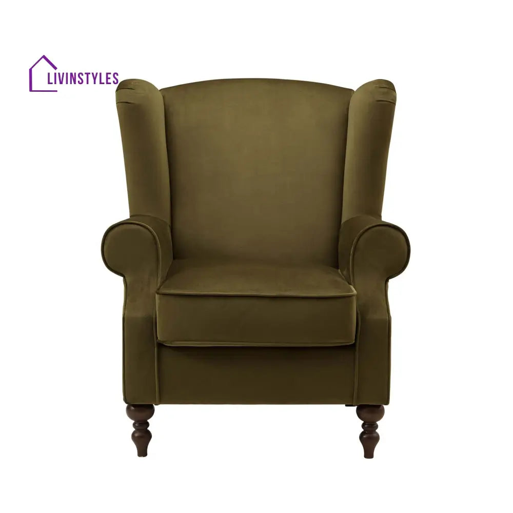 Brenda Armchair - Rich Green Sofas