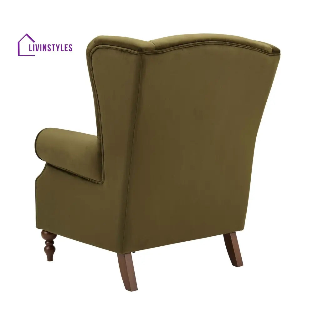 Brenda Armchair - Rich Green Sofas