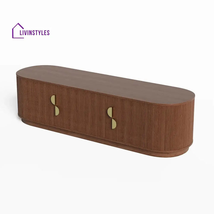 Brianna Solid Wood Tv unit | Console for Living Room