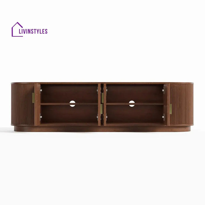 Brianna Solid Wood Tv unit | Console for Living Room
