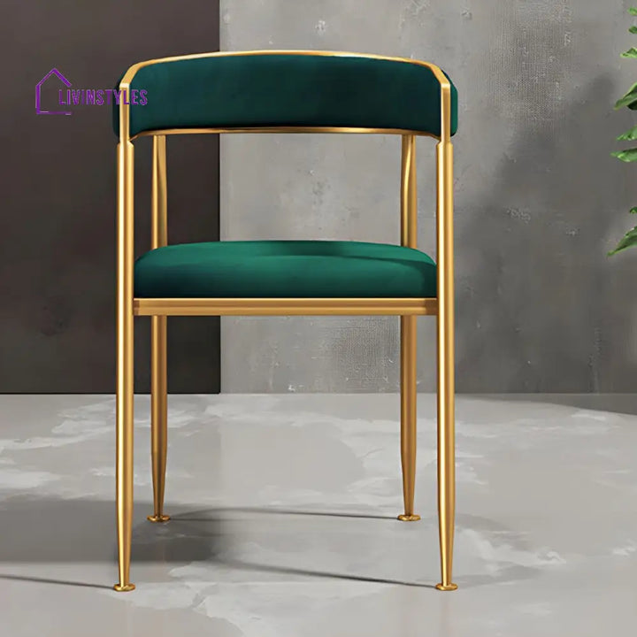 Brinda Metal Dining Chair | Stainless Steel