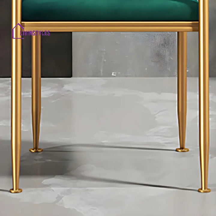 Brinda Metal Dining Chair | Stainless Steel