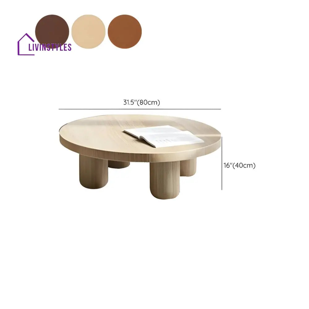 Brinda Solid Wood Coffee Table for Living Room
