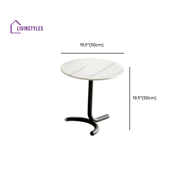 Brinda Stainless Steel Coffee Table for Living Room