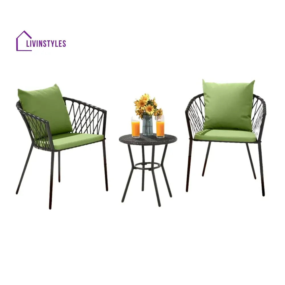 Brinley Outdoor Rope 3- Piece Patio Set - Patio Set
