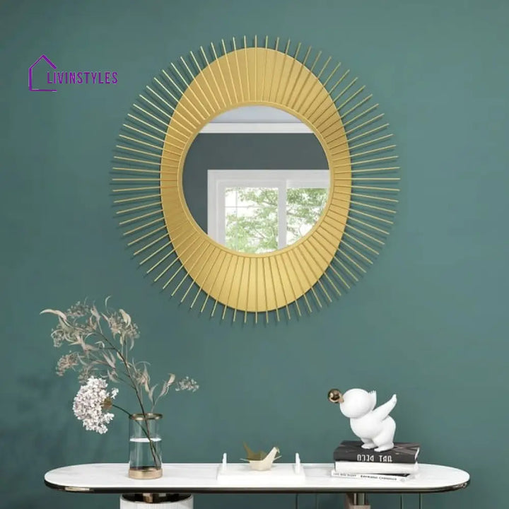 Brittany Metal Wall Mirror