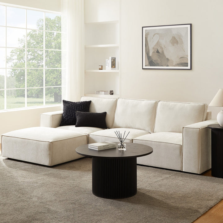 Santiago 3 Seater Sofa - Ivory