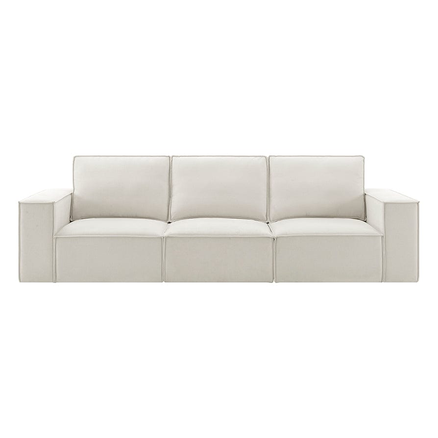 Santiago 3 Seater Sofa - Ivory