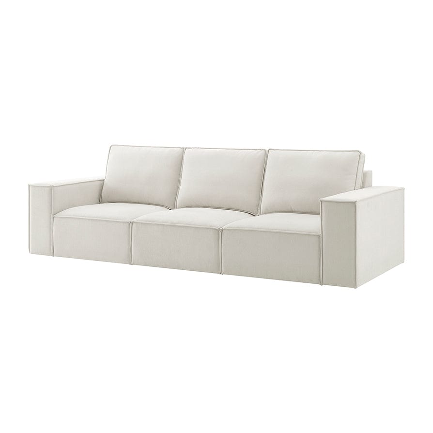 Santiago 3 Seater Sofa - Ivory