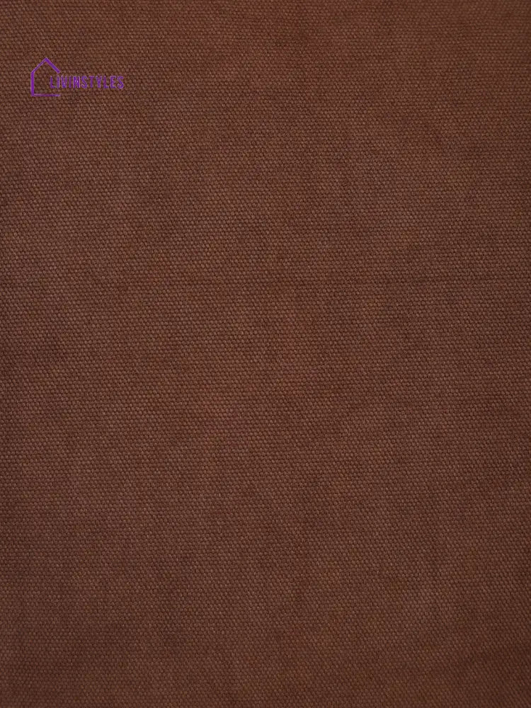 Brown Cotton Xxl Bean Bag Cover-Without Beans