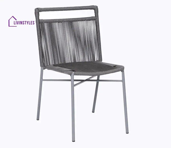 Bryaan Rope Patio Set (Dark Grey)