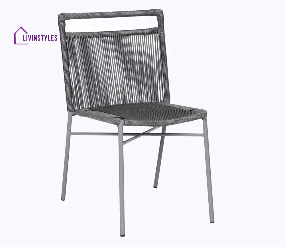 Bryaan Rope Patio Set (Dark Grey)