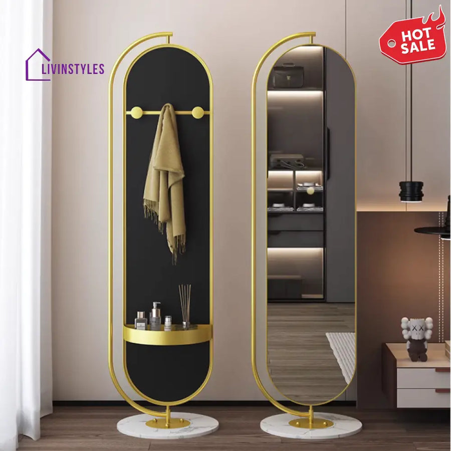 Nordic Floor Rotating Luxury Mirror