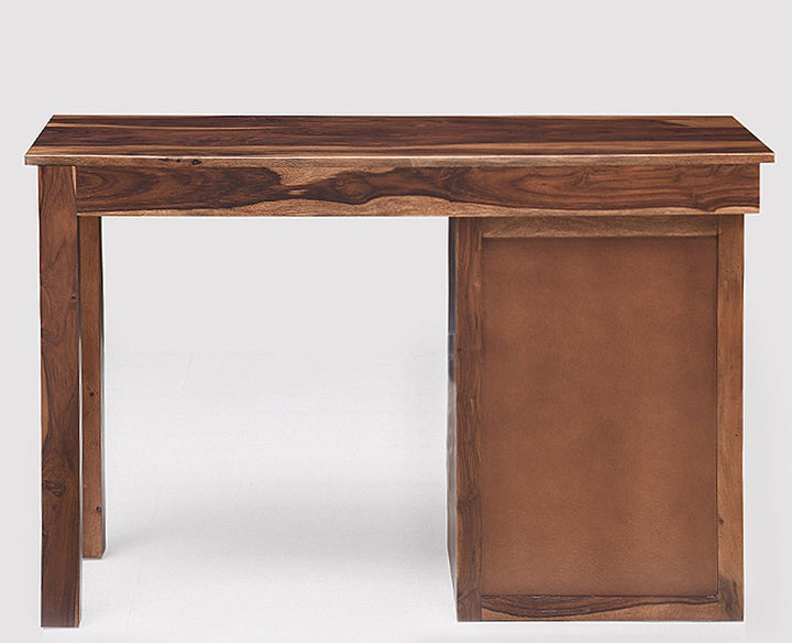 Bianca Solid Wood Writing Study Table, Study Laptop Desk with Drawer