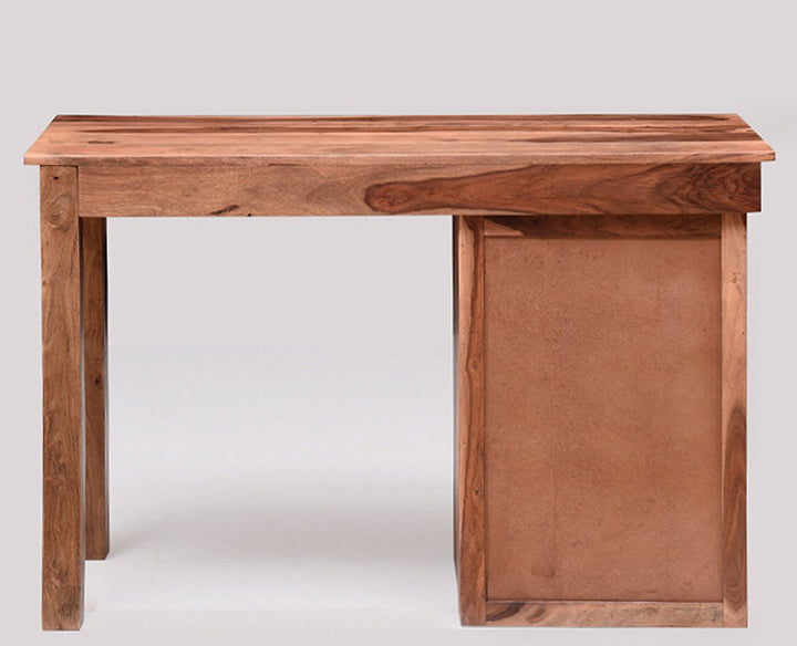 Bianca Solid Wood Writing Study Table, Study Laptop Desk with Drawer