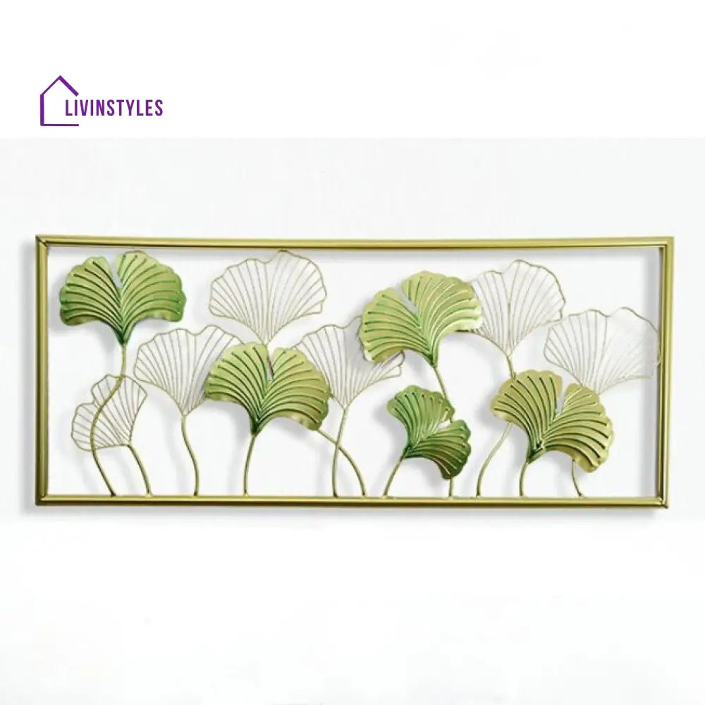Caitlin Green Leaf Metal Wall Art