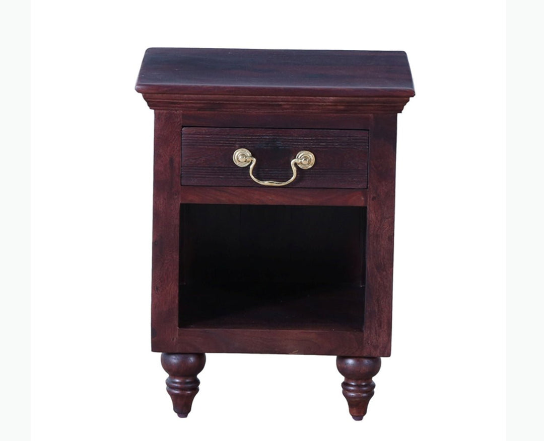 Calgary Solid Wood One Drawer Bedside Table