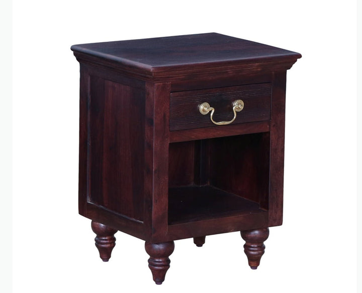 Calgary Solid Wood One Drawer Bedside Table
