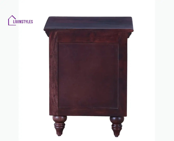 Calgary Solid Wood One Drawer Bedside Table - Bedside Table