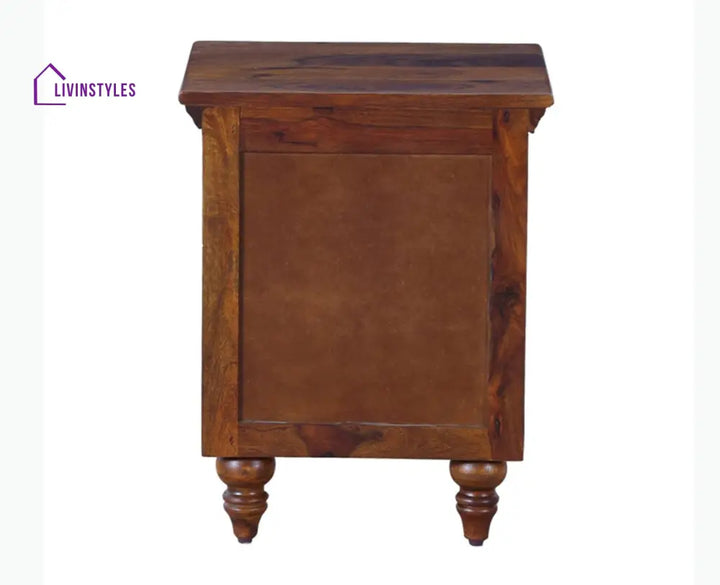 Calgary Solid Wood One Drawer Bedside Table - Bedside Table