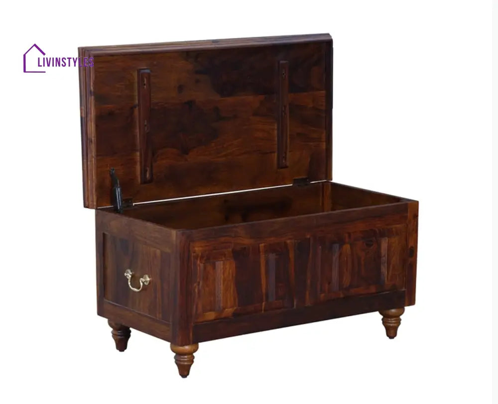 Calgary Solid Wood Trunk Box - Trunks & Cabinets