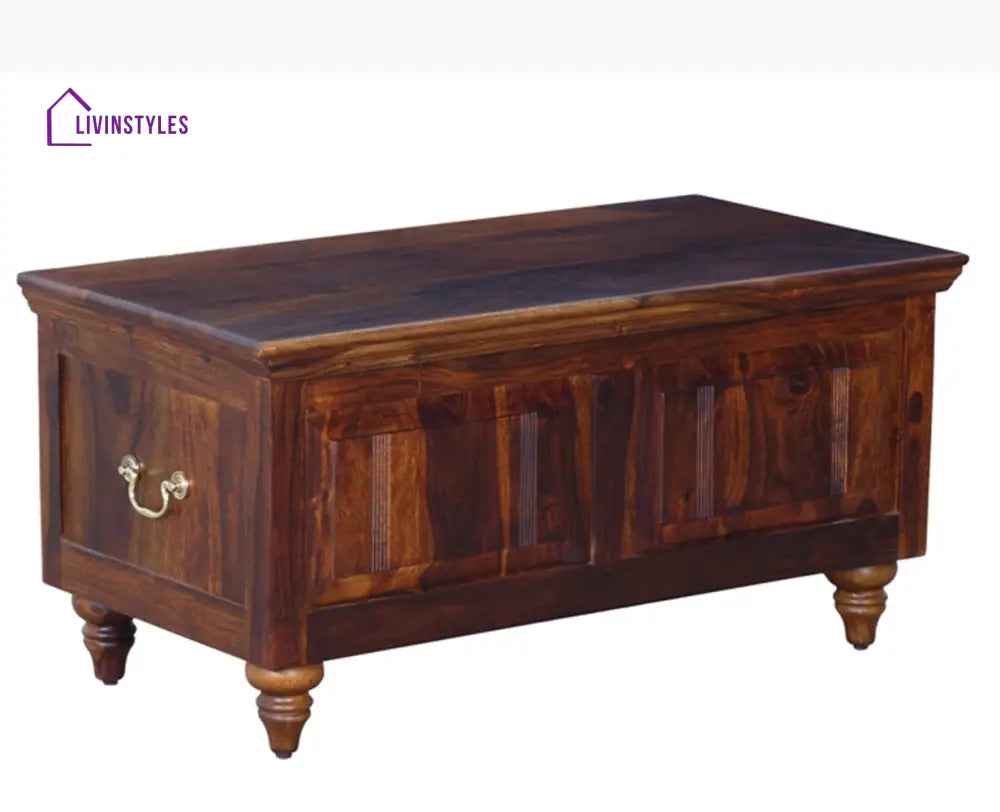 Calgary Solid Wood Trunk Box - Trunks & Cabinets