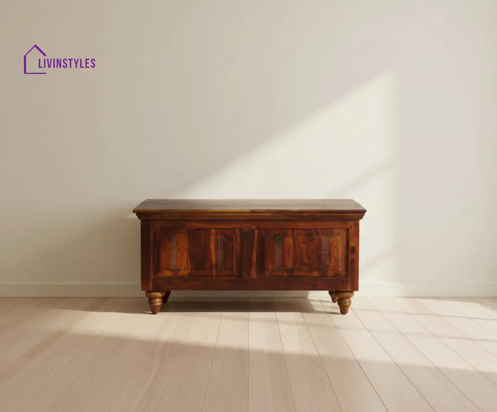 Calgary Solid Wood Trunk Box - Trunks & Cabinets