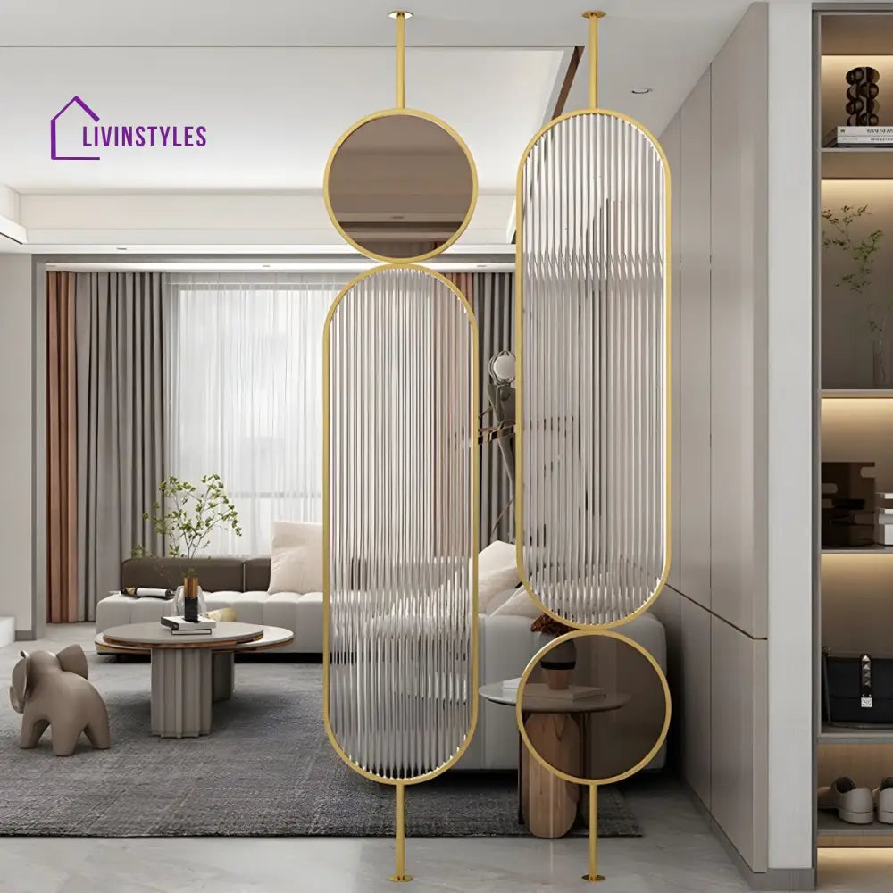 Calista Metal Room Partition for Living Room