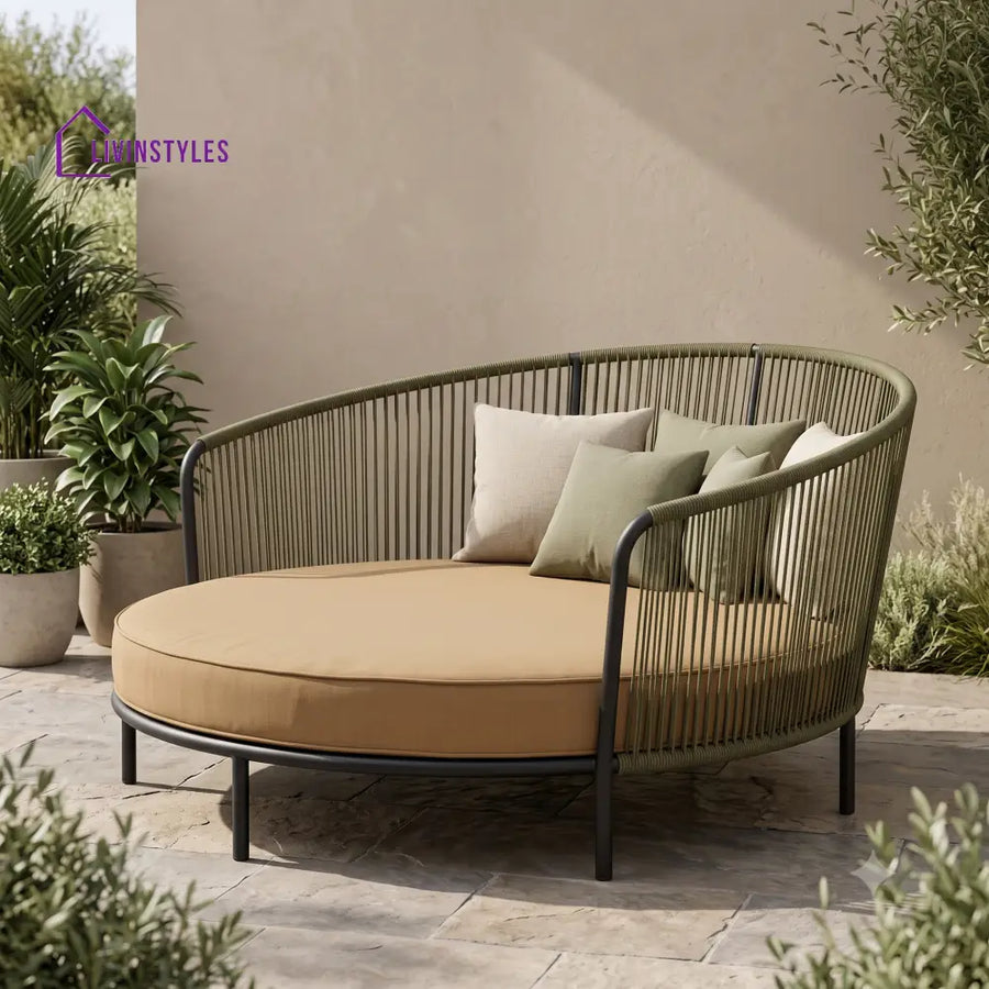 Calixte Outdoor Day Bed | Garden Day Bed | Outdoor Day Beds for Villa