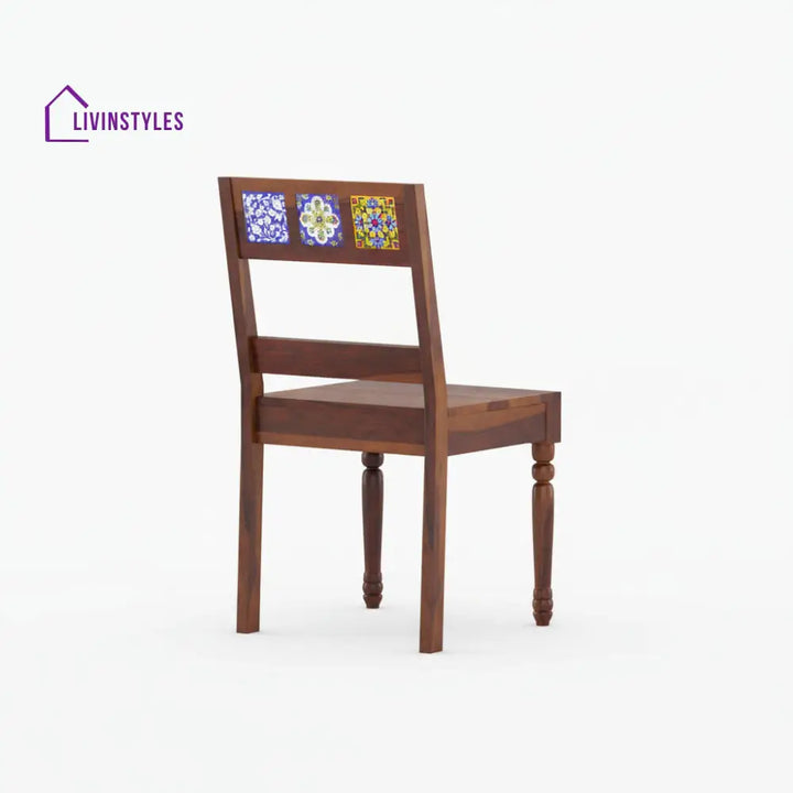 Camila Sheesham Wood Dining Table Set