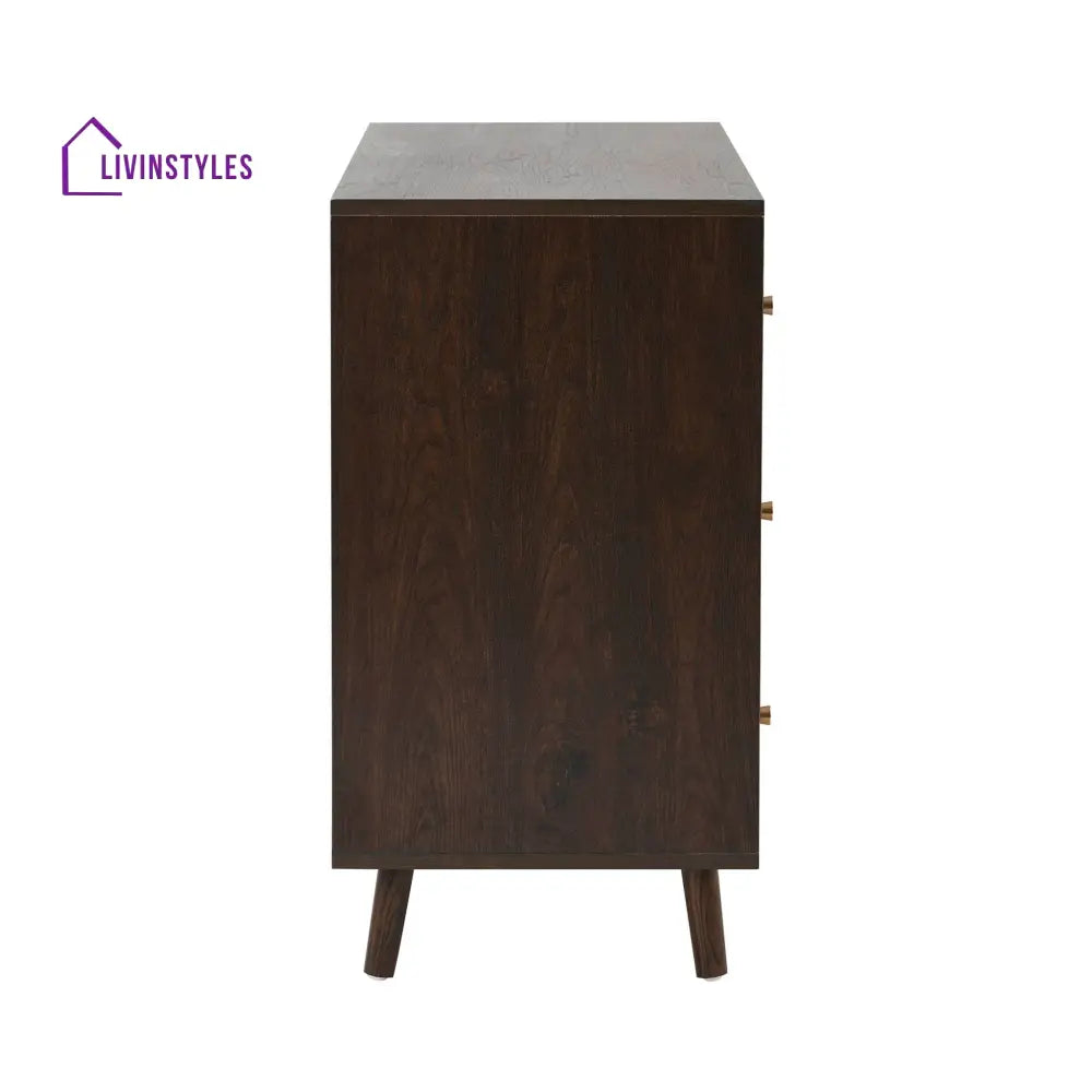 Camilo 3 Drawer Chest - Walnut Chest of Drawers