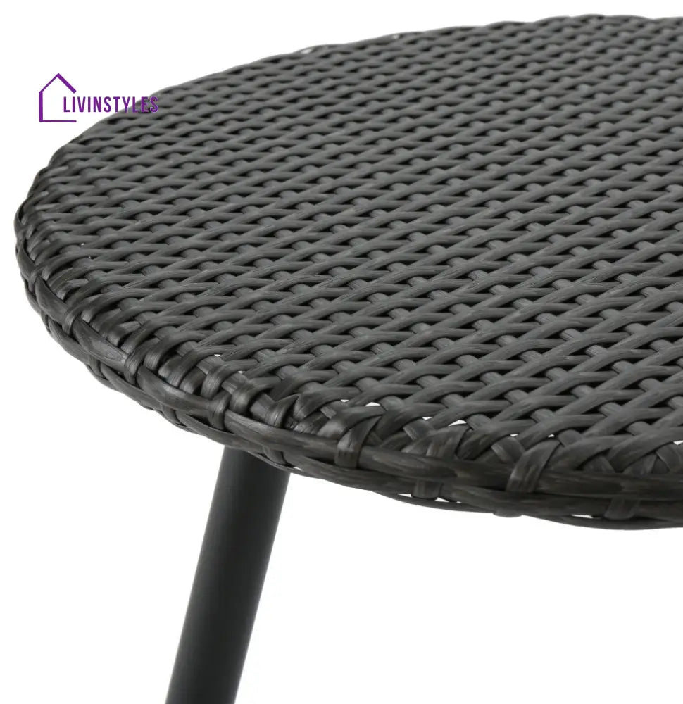 Camo Outdoor Patio Seating Set 2 Chairs and 1 Table Set (Black) - Coffee Table Sets