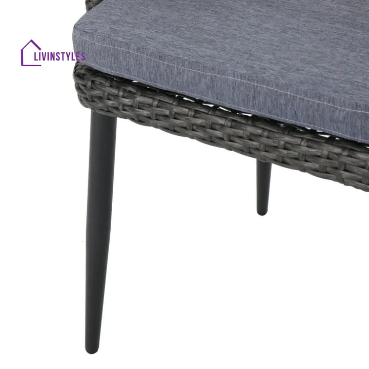 Camo Outdoor Patio Seating Set 2 Chairs and 1 Table Set (Black) - Coffee Table Sets