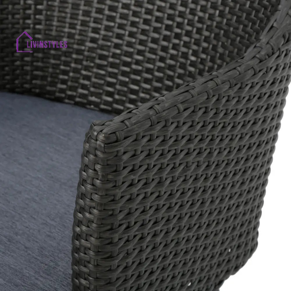 Camo Outdoor Patio Seating Set 2 Chairs and 1 Table Set (Black) - Coffee Table Sets