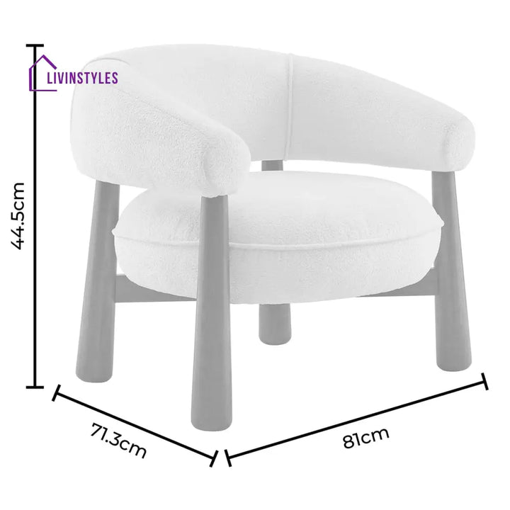 Candela Accent Chair for Living room | Bedroom Accent Chair