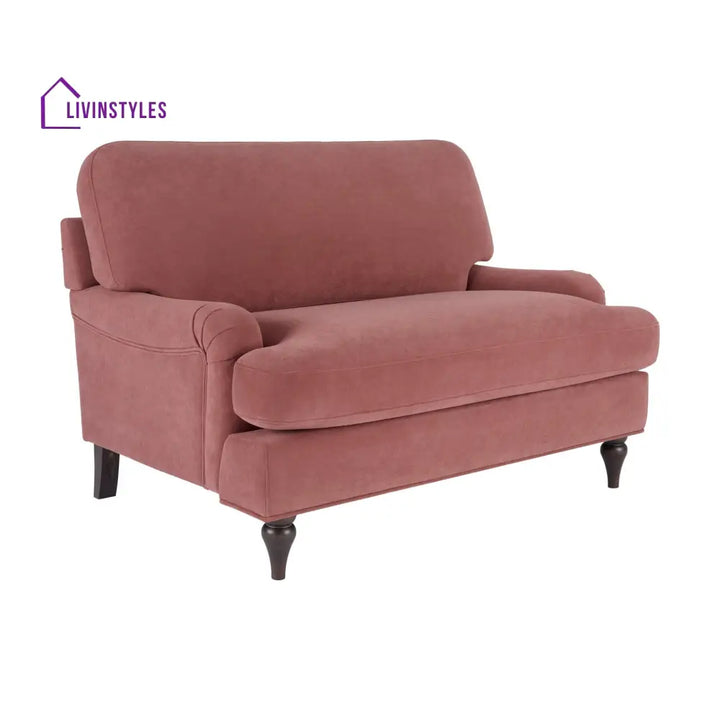 Carlos Loveseat - Dusky Pink - Sofas