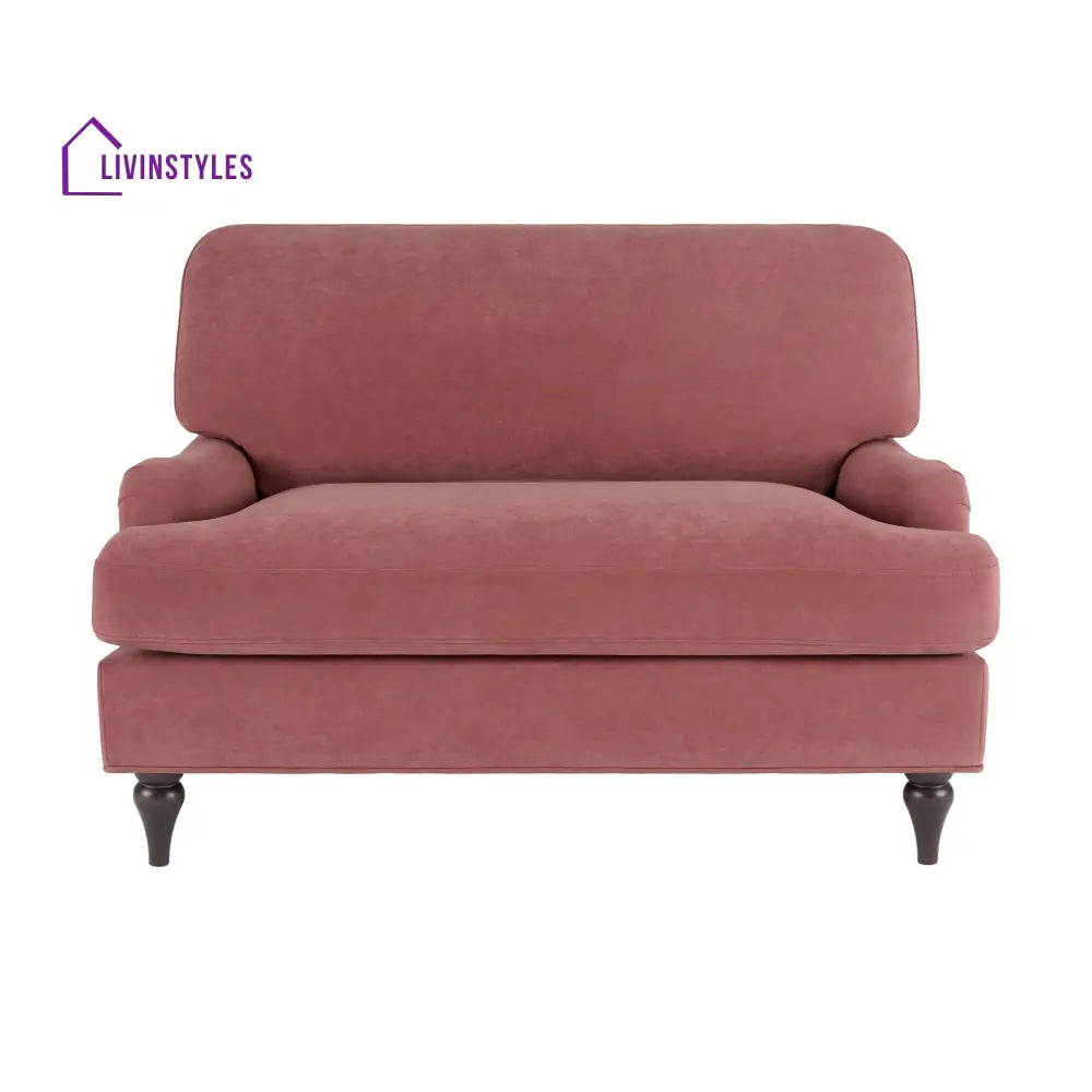 Carlos Loveseat - Dusky Pink - Sofas