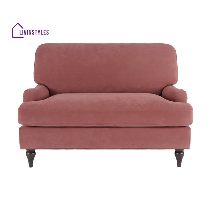 Carlos Loveseat - Dusky Pink - Sofas