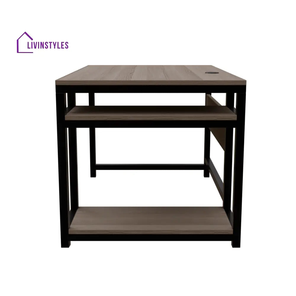 Carter Computer Table With Open Storage | Computer Table | Study Table for Home - Art & Drafting Tables