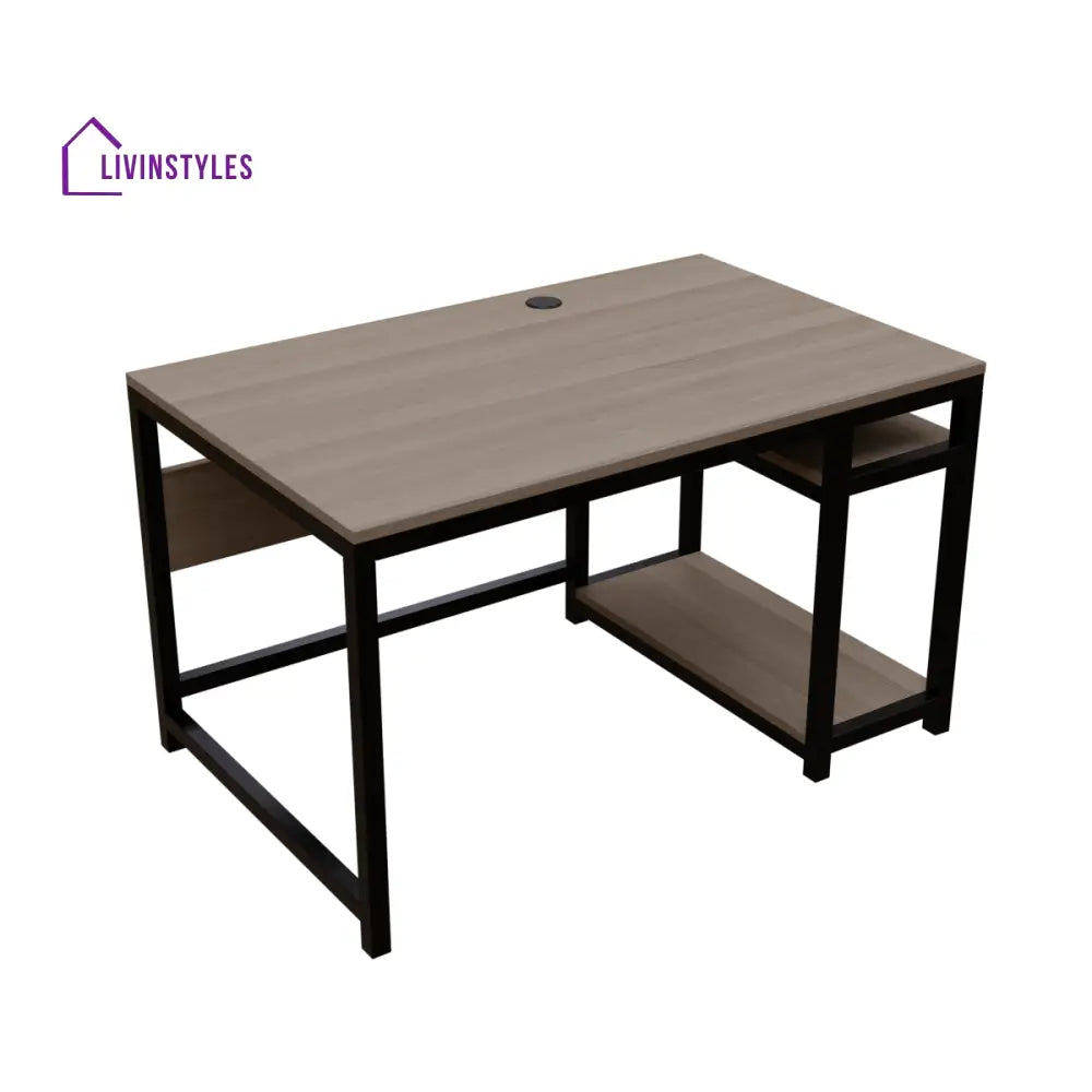 Carter Computer Table With Open Storage | Computer Table | Study Table for Home - Art & Drafting Tables