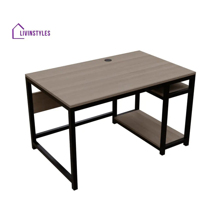 Carter Computer Table With Open Storage | Computer Table | Study Table for Home - Art & Drafting Tables