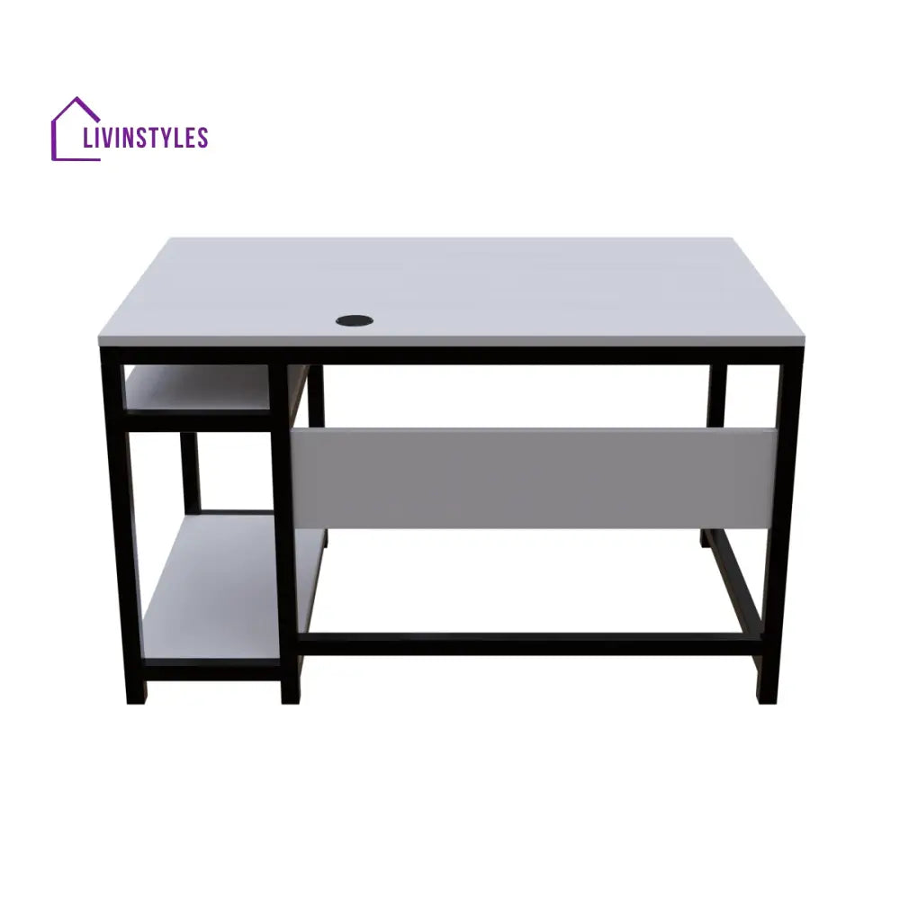 Carter Computer Table With Open Storage | Computer Table | Study Table for Home - Art & Drafting Tables