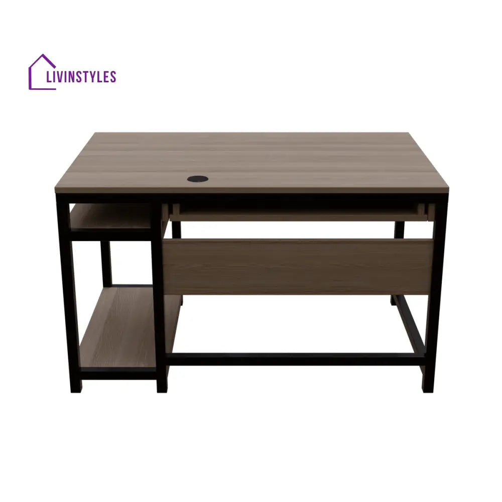 Carter Computer Table With Open Storage | Computer Table | Study Table for Home - Art & Drafting Tables